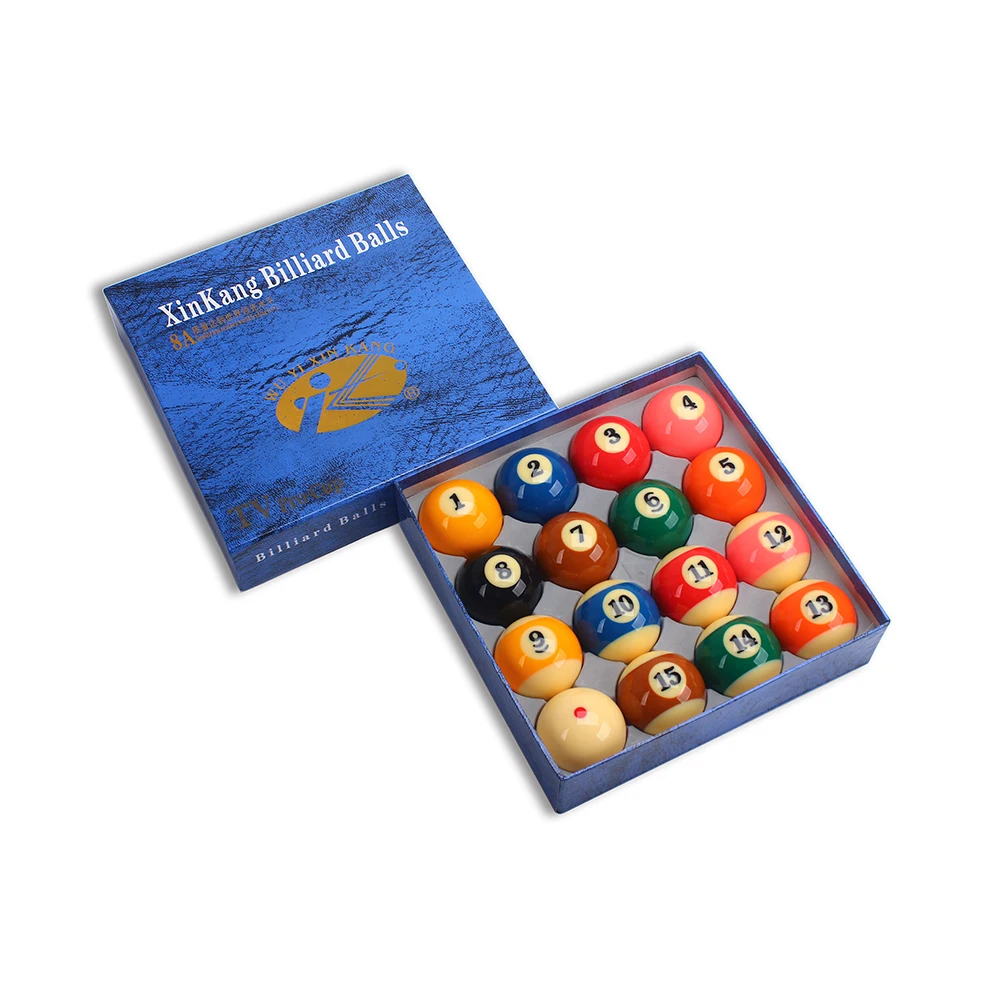 Billiard Pool Ball Tournament Quality Full Size Number Ball Set 16 Balls 2-1/4" 57mm