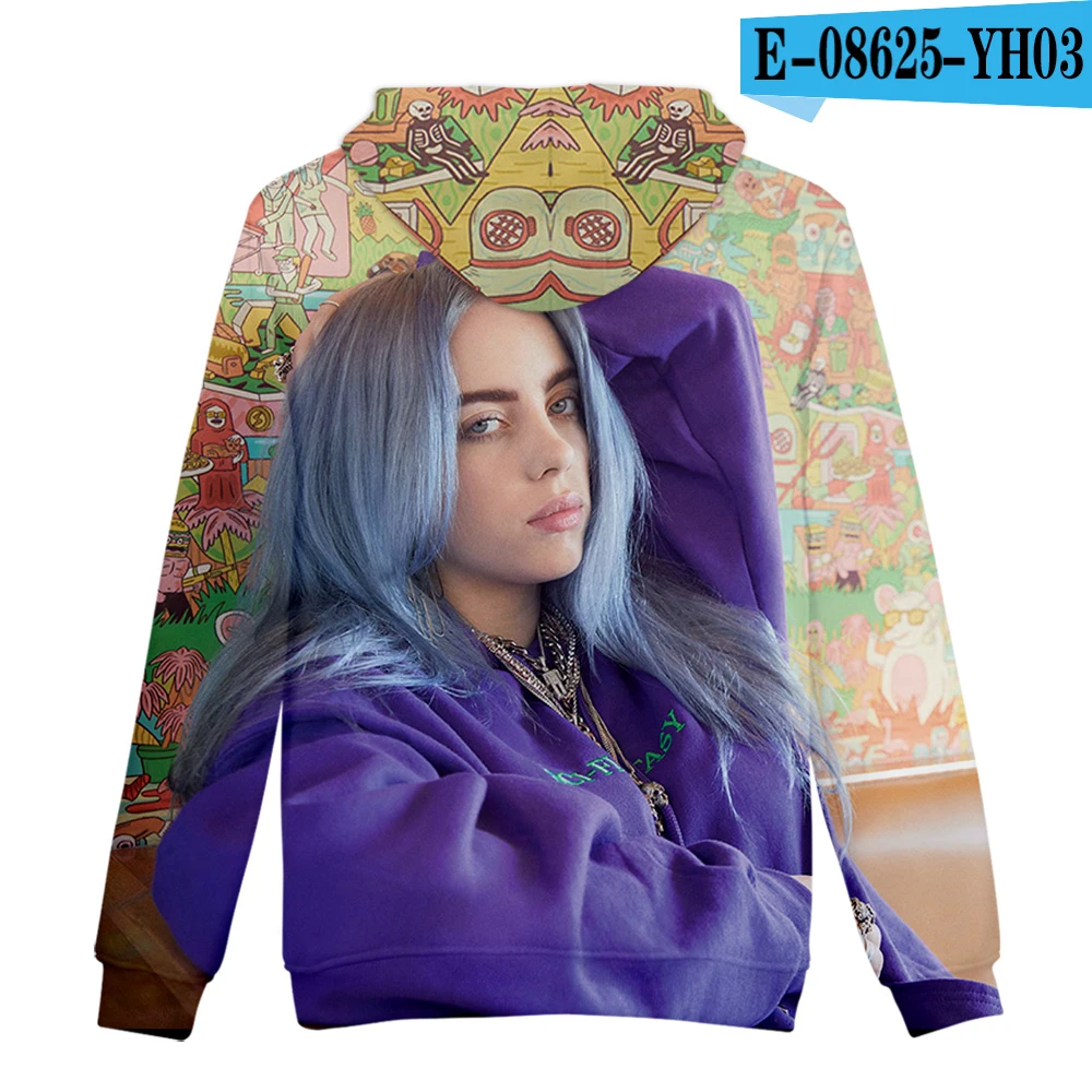 Новое поступление, худи Billie eilish, Толстовка для мужчин и женщин, Осень-зима, уличная одежда, худи Billie eilish, толстовка, женская одежда