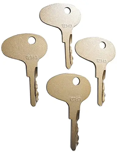 Chiavi Di Accensione 4 Pezzi 123243 12343 912-0514920 Per Trattori Kubota Serie Mitsubishi Bd2 Carrelli Elevatori Cat Kumiai
