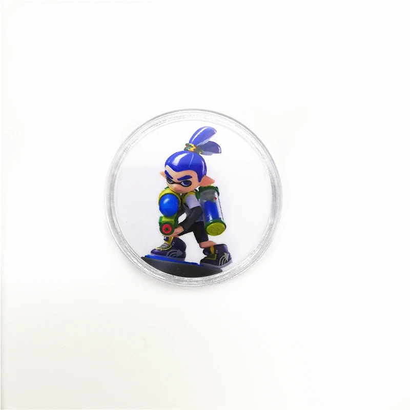 16 шт полный набор Splatoon 2 NFC игровая карта Amiibo коллекция монет NTAG215 наклейка печатная бирка для NS Switch 3DS Быстрая