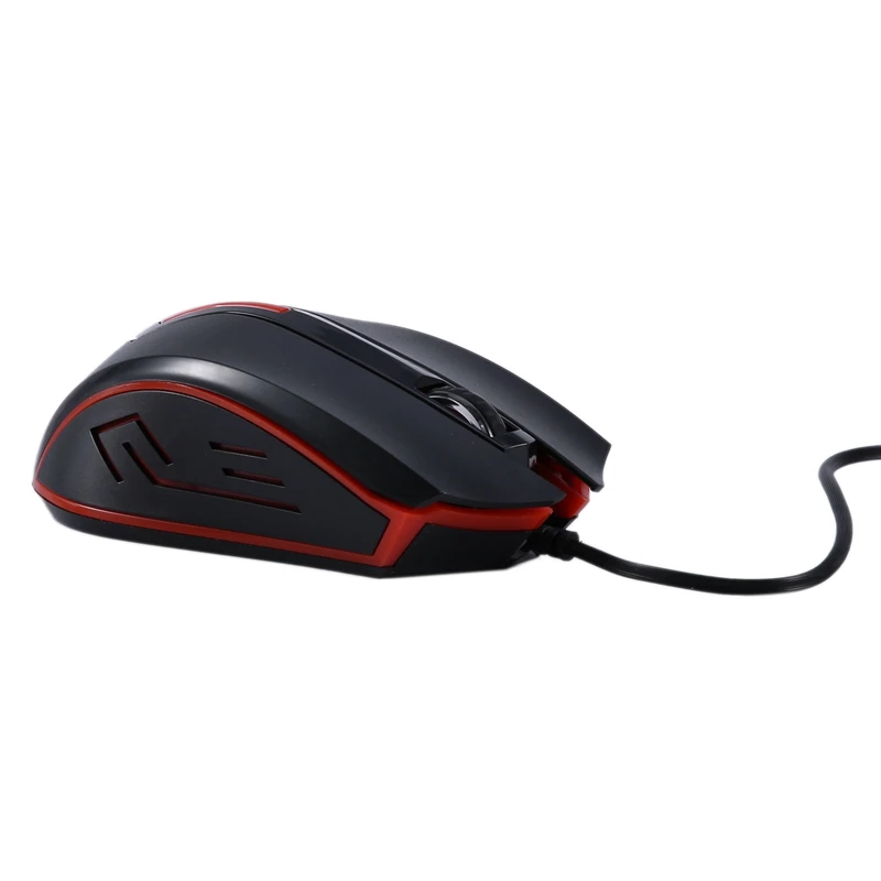 KINGANGJIA JM609 3 кнопки USB Проводная мышь компьютерная мышь игровая мышь