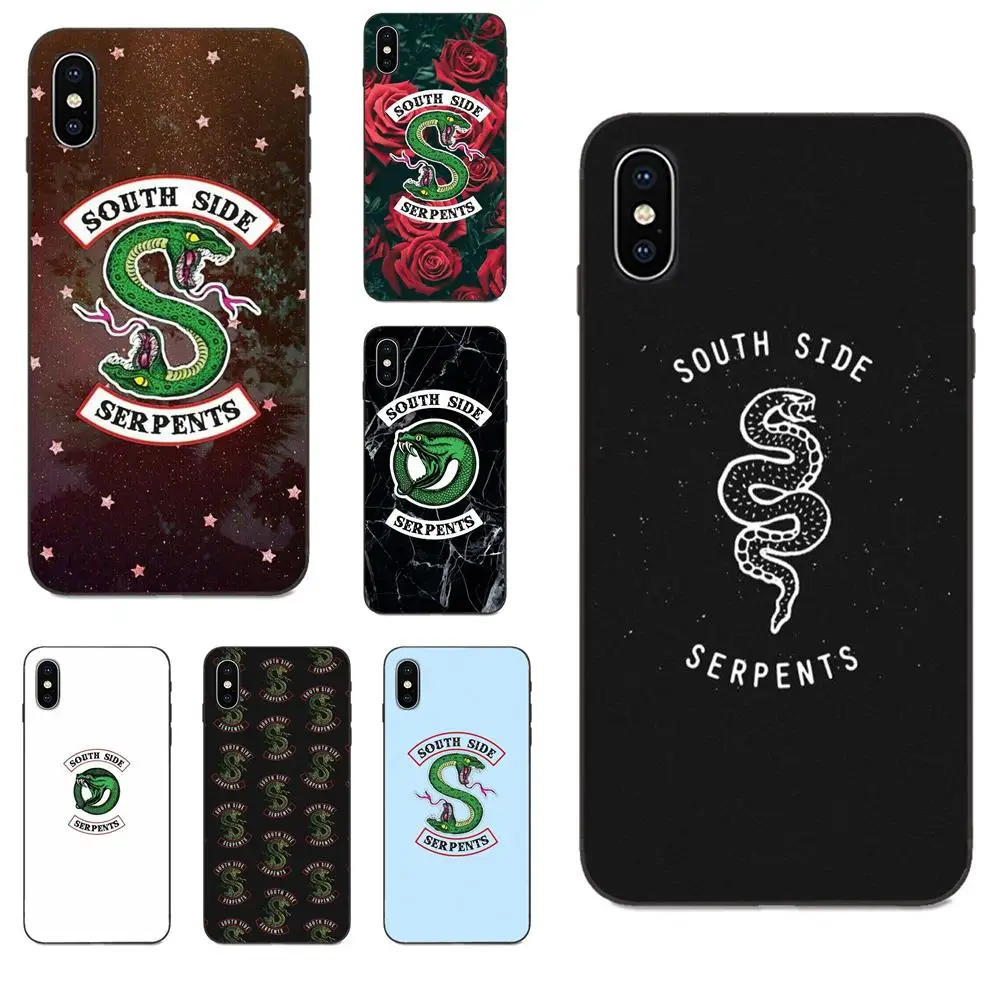 TPU Phone For Xiaomi Mi Mix Max Note 2 2S 3 5X 6 6X 8 9 9T SE A1 A2 A3 CC9e Lite Play Pro F1 Riverdale South Side Serpents Black | Мобильные