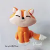 Sitting fox