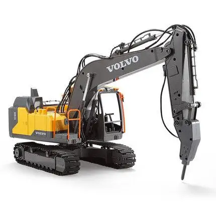 Children Remote Control Toy Digger Electric RC Alloy Excavator Three-in-one Alloy Dipper Children Remote Control Toy Digger Electric RC Alloy Excavator Three-in-one Alloy Dipper