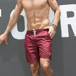 Maillot de bain pour hommes, short de plage, séchage rapide, maillot de bain, doublure en maille, surdimensionné, décontracté, Gym, Fitness, survêtement 