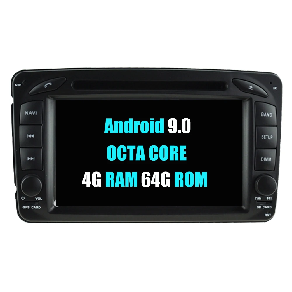 Excellent For Mercedes C209 W203 S203 C180 C200 C220 C230 C240 Android 9.0 Autoradio Car DVD Radio Stereo GPS Navigation Multimedia 2 Excellent For Mercedes C209 W203 S203 C180 C200 C220 C230 C240 Android 9.0 Autoradio Car DVD Radio Stereo GPS Navigation Multimedia 2