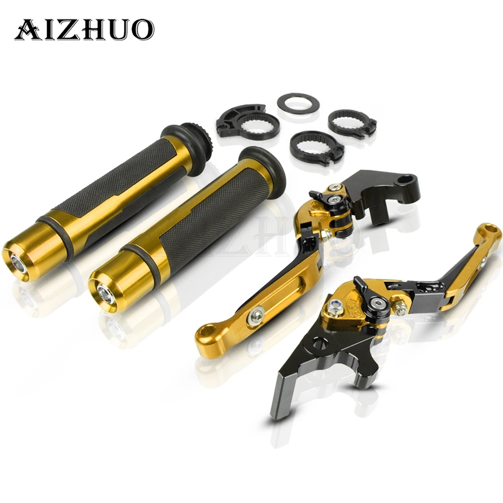 Для HONDA CBR250R CBR 250R CBR 250 R 2011-2013 2012 аксессуары для мотоциклов CNC Алюминиевые Складные Выдвижные Тормозные Рычаги Сцепления - Цвет: gold