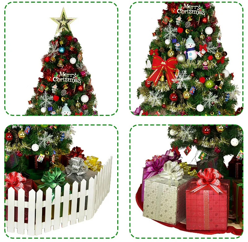 Искусственный комплект для рождественской елки, орнамент, креативное украшение дома, аксессуары, рождественские украшения для дома, фигурка елки