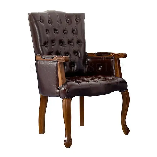 single dining chair with arms