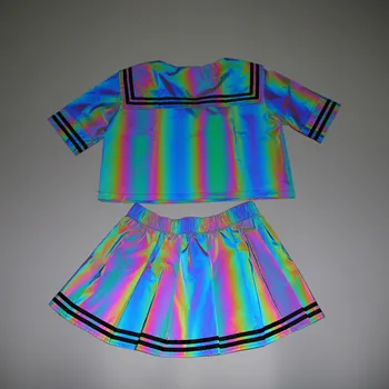 Holographic Reflective Sailor Costume 4