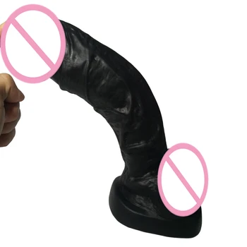 28*6cm Super huge Dildo Giant Thick Dildos Long Dong Heavy big Dick soft Penis Anal Butt Dildo Sex Toys For woman 6