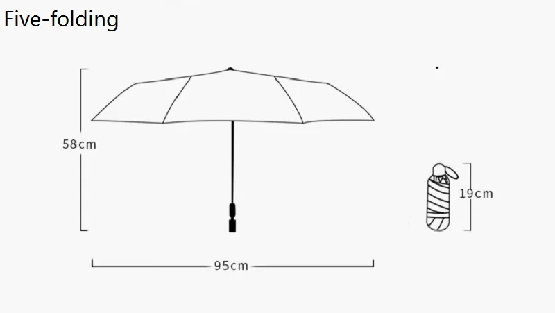 Карманный Зонт, мини складной автоматический женский солнечный и дождливый зонтик, женский розовый зонтик с цветами, ветрозащитный зонтик с защитой от ультрафиолета