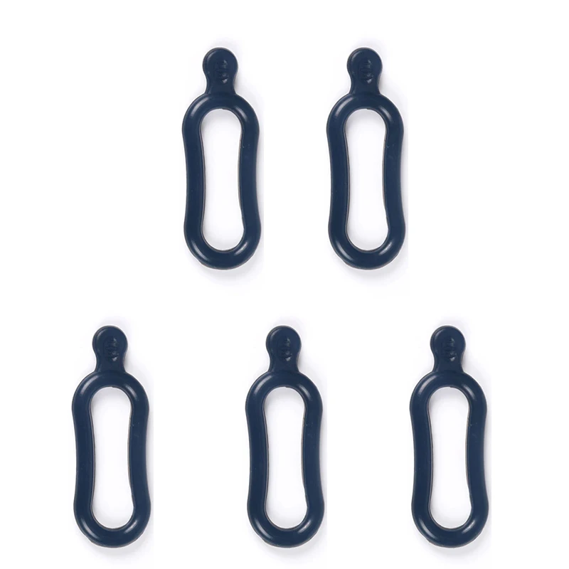 5 шт./компл. силиконовой резины кольцо Благодаря компактному размеру фары велосипед свет факела, идеально подходит для езды на велосипеде 2 Размеры кольцо - Цвет: 5pcs short size