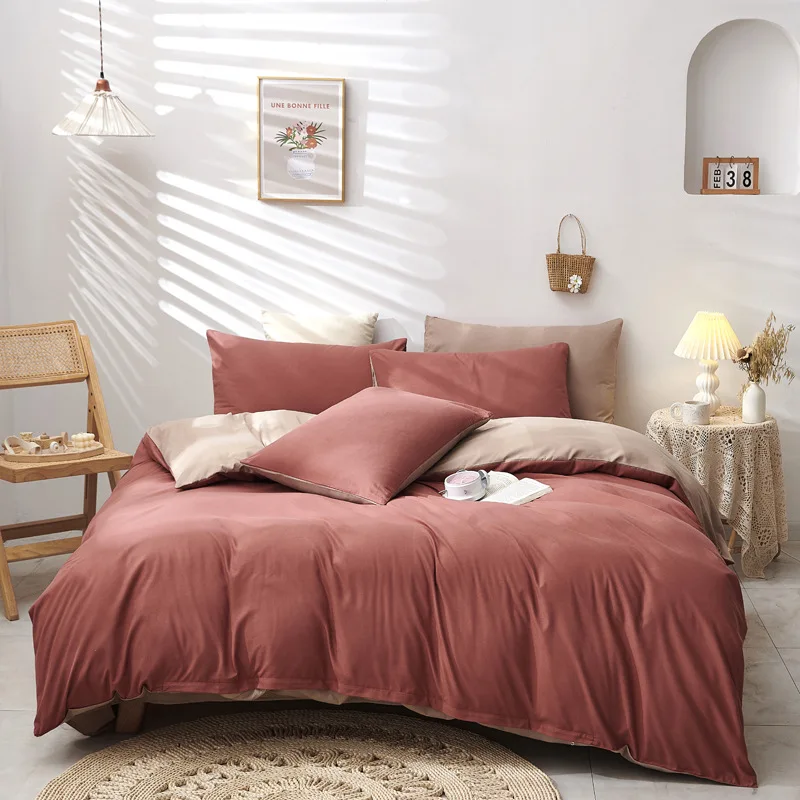  Ÿ ̺ Ŀ Ʈ 4pcs ָ ÷ ε巴 ƴ ħ Ʈ Pillowcases Ʈ  ŷ  ħ Ʈ Ȩ