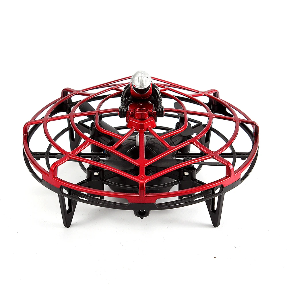 Мини Дрон НЛО Вертолет Летающий игрушечный RC Дрон индукции воздушный Квадрокоптер игрушечные Дроны для детей подарок на день рождения