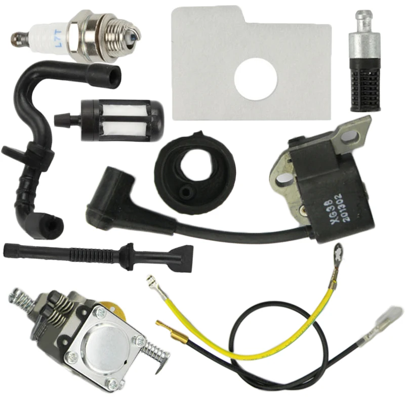 Карбюратор Carb для бензопилы STIHL 017 И 018 MS170 и MS180 катушка зажигания с проводами