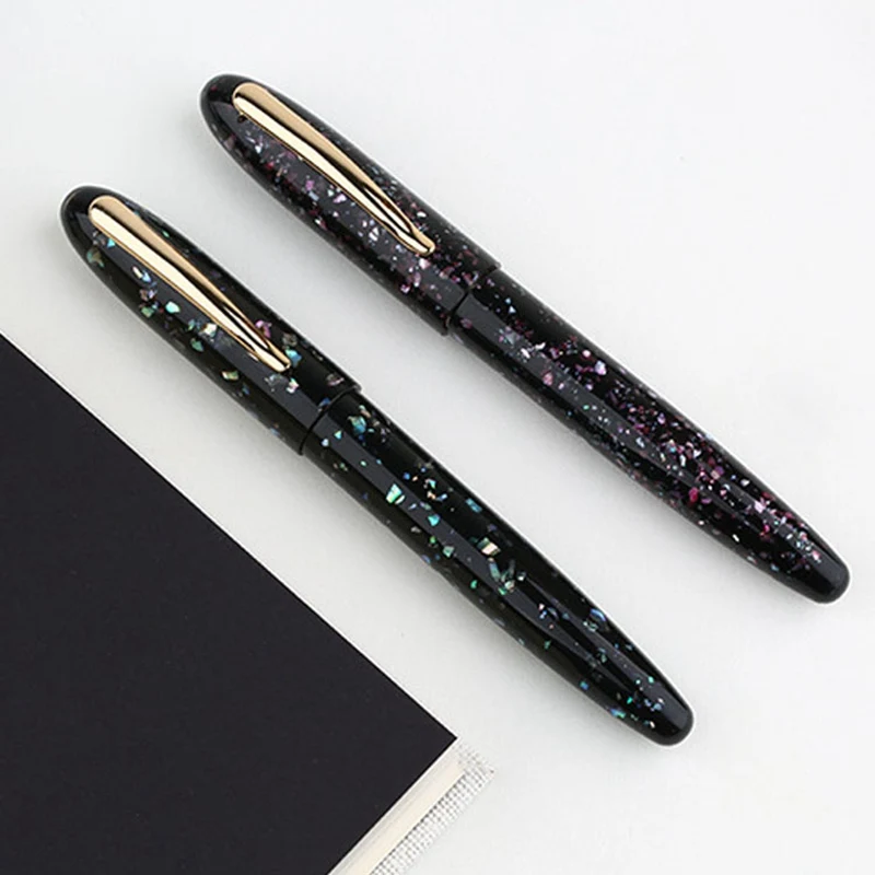 

New Moonman M8 Fountain Pen Color Acrylic Luxury Pen Fine Nib Converter Gift Pen Writing Ink School Office Supplies Stationery