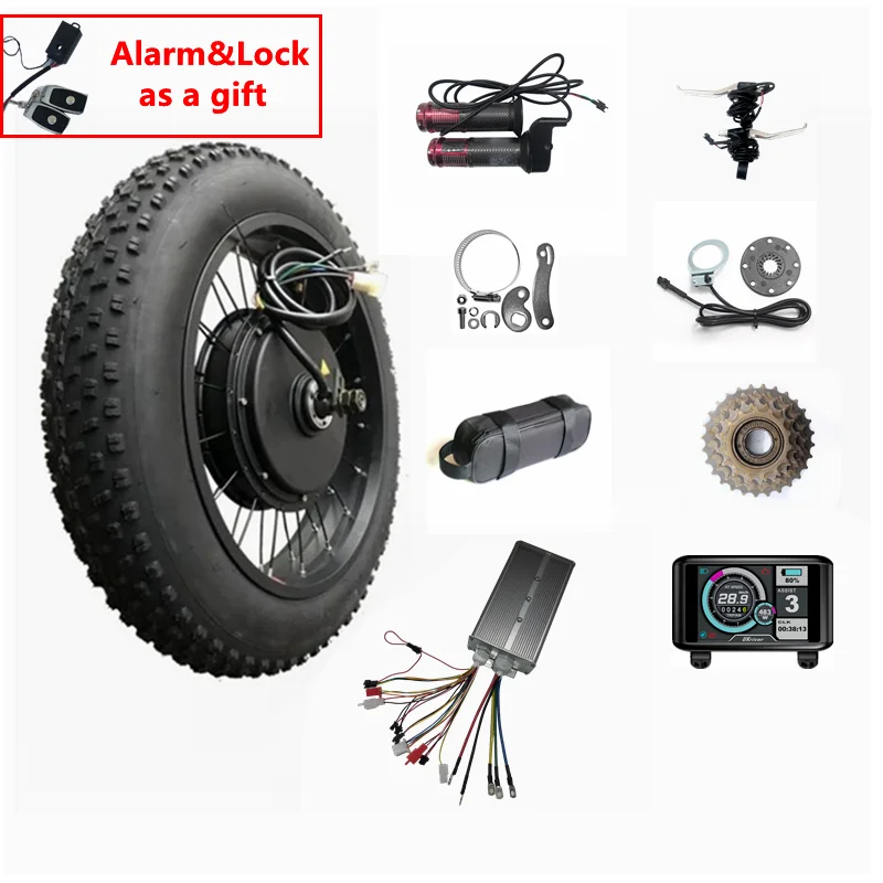 HALLOMOTOR 48V 750W 8Fun Bafang Freehub Cassette Fat Tire 24 Inch Rear