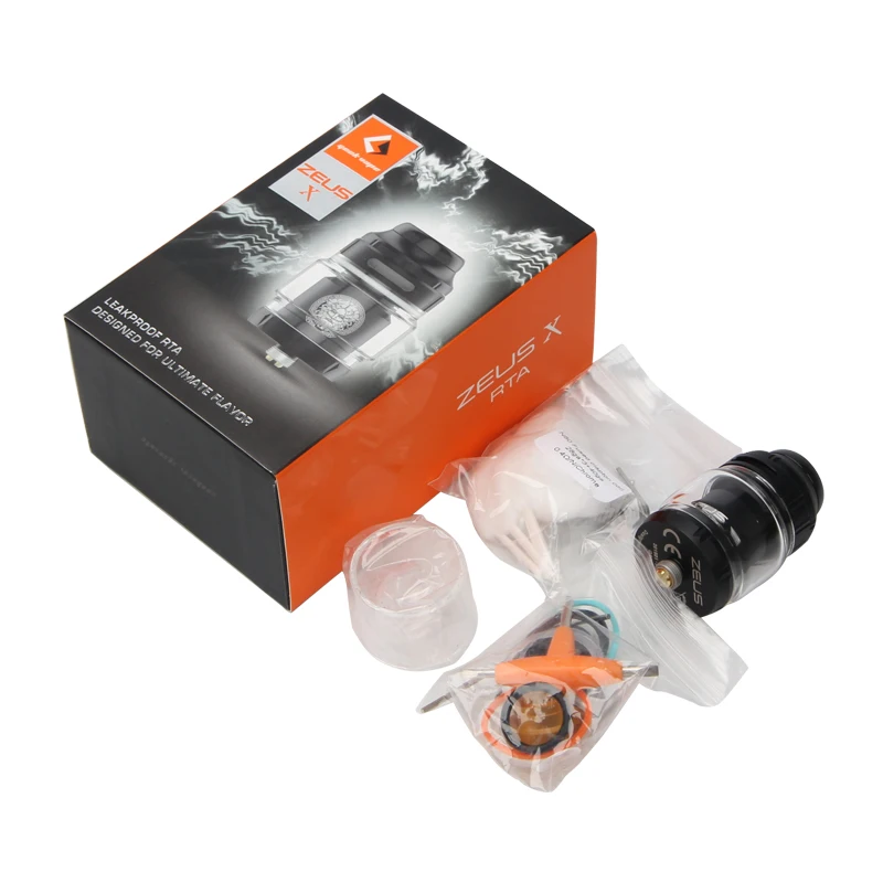 НОВЫЙ Бак Geekvape Zeus X RTA бак 4 5 мл с поддержкой воздушного потока одна двойная