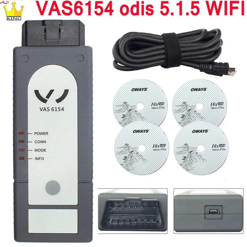 ODIS VAS 6154A Original OKI Full Chip Bluetooth AMB2300 5054A V5.1.6