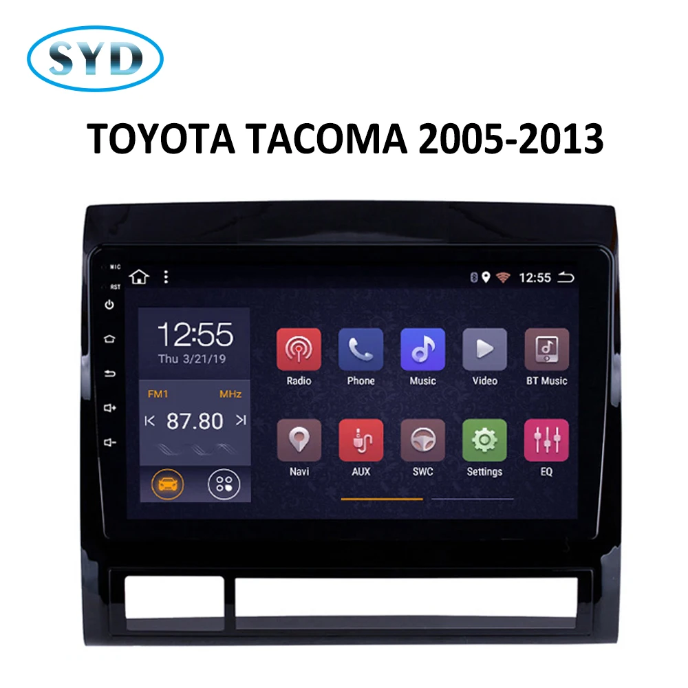 Автомагнитола для TOYOTA TACOMA/HILUX GPS 2005 2013 США 2 + 32 ГБ 8 ядер поддержка FM carplay SWC Wi Fi