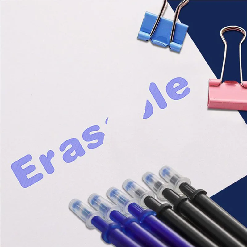 56pcs/set Erasable Gel Pen Set Refills Rod 0.5mm Washable Handle Magic Erasable Pen for Office School Writing Kawaii Stationery 2 56pcs/set Erasable Gel Pen Set Refills Rod 0.5mm Washable Handle Magic Erasable Pen for Office School Writing Kawaii Stationery 2
