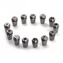 

CNC Spindle Collet 13Pcs ER11 Collet Chuck + 1Pcs ER11 A Nut For Machine Tool Spindle Router Bits