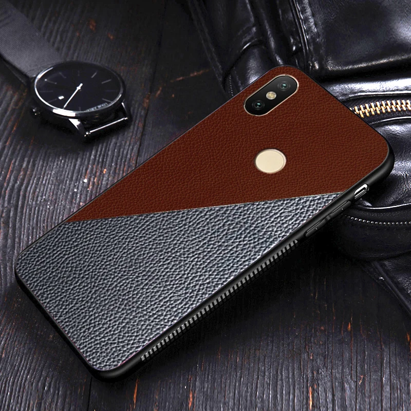 I coque, чехол, чехол, для Xiaomi Redmi Note 5 pro Note5 на персонализированный модный кожаный узор, силиконовый чехол, Роскошный деловой чехол s