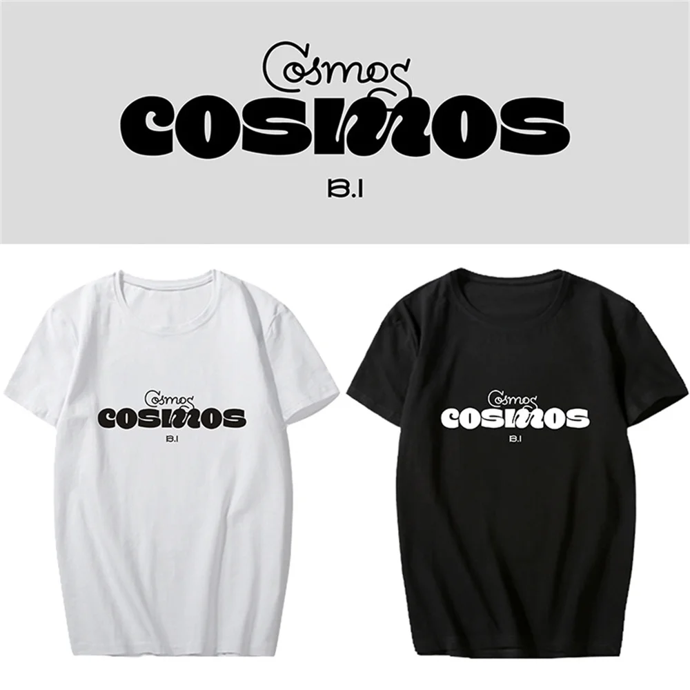Футболки Got7 футболка Cosmos хлопковые футболки с коротким рукавом и круглым вырезом