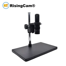 Зум 0.7x-4.5x монокулярный зум стерео микроскоп 0.5X C mount промышленная линза для ремонта печатных плат телефонов