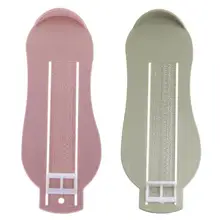 С регулируемым размером стопы линейкой детские ноги Длина измерителем влажности и температуры измерительный инструмент