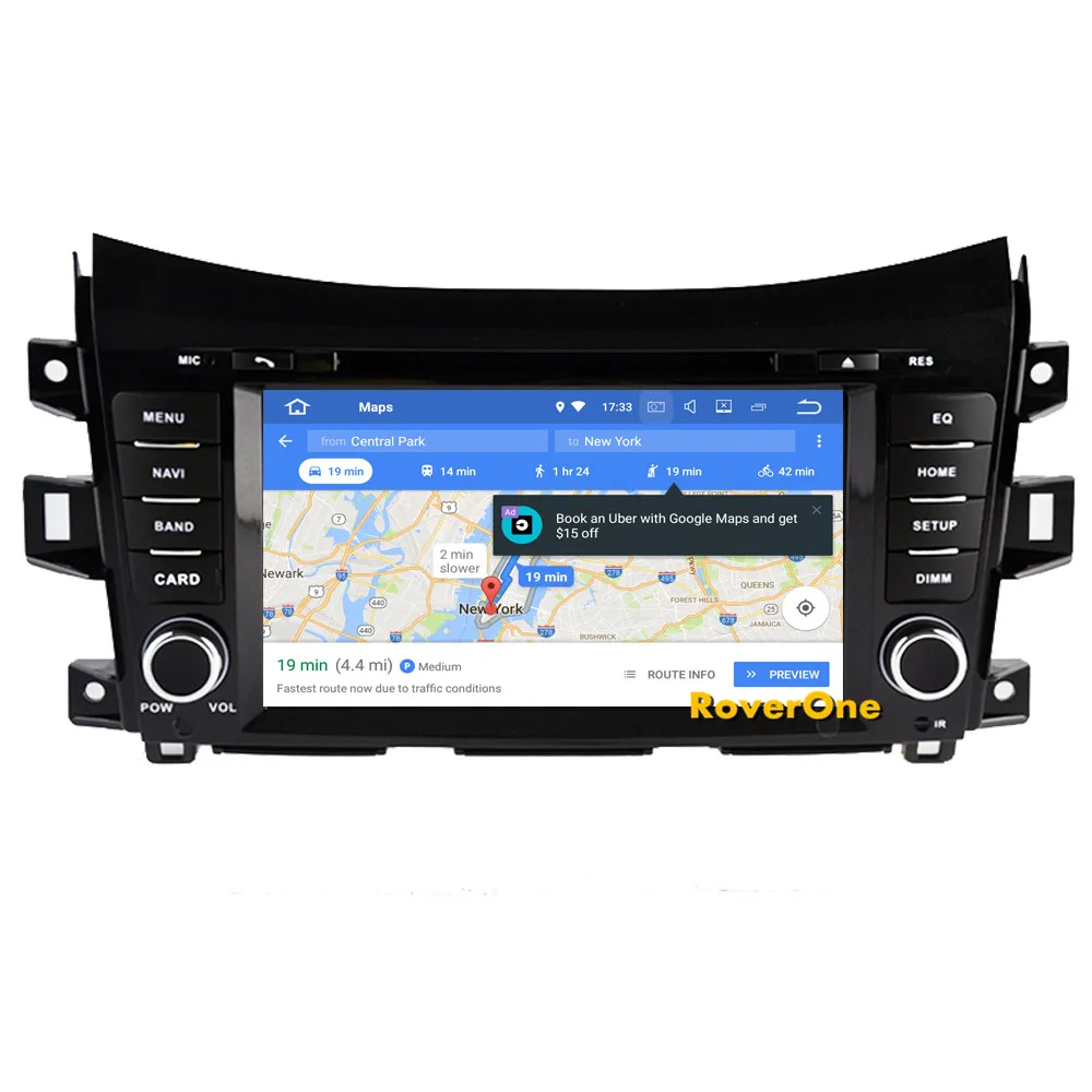 Flash Deal RoverOne For Nissan Navara NP300 For Renault Alaskan Android 9.0 Autoradio Car Radio Stereo DVD GPS Navigation Media Player 10