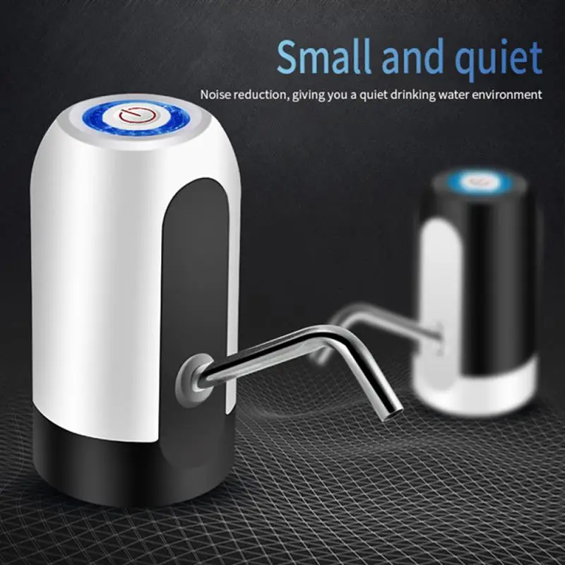 1pc Electric Water Pump Automatic Button Dispenser Touch Control  Bottle Drinking Switch USB Charging Supplies for Home drinkware sets	