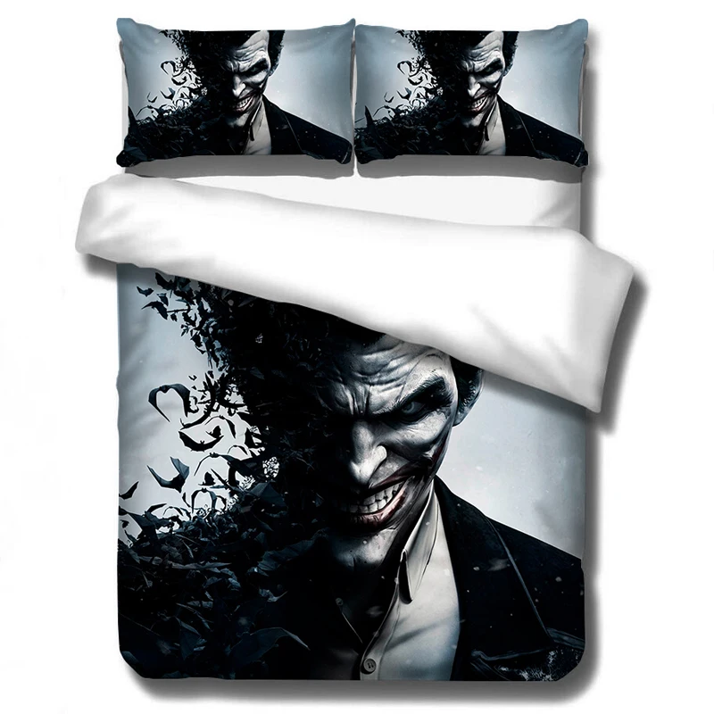 Harley Quinn3D Bedding Set Suicide Squad Duvet Covers Pillowcases DC Comics The Joker Batman Comfor
