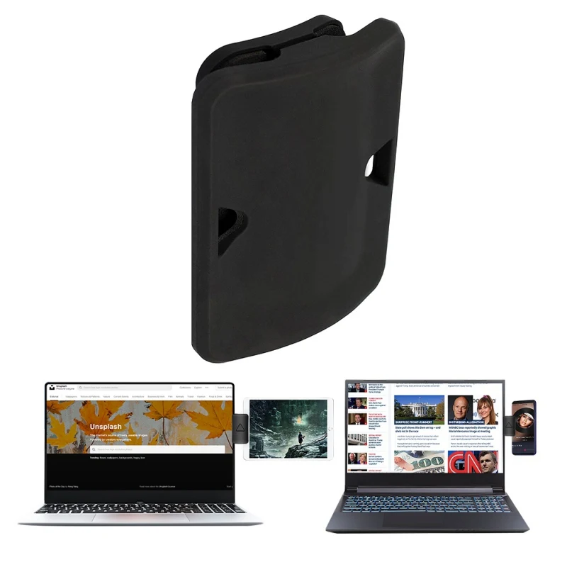 

Universal PC Laptop Side Mount Clip For Dual Display Cellphone Monitor Mount and Tablet Stand Clips