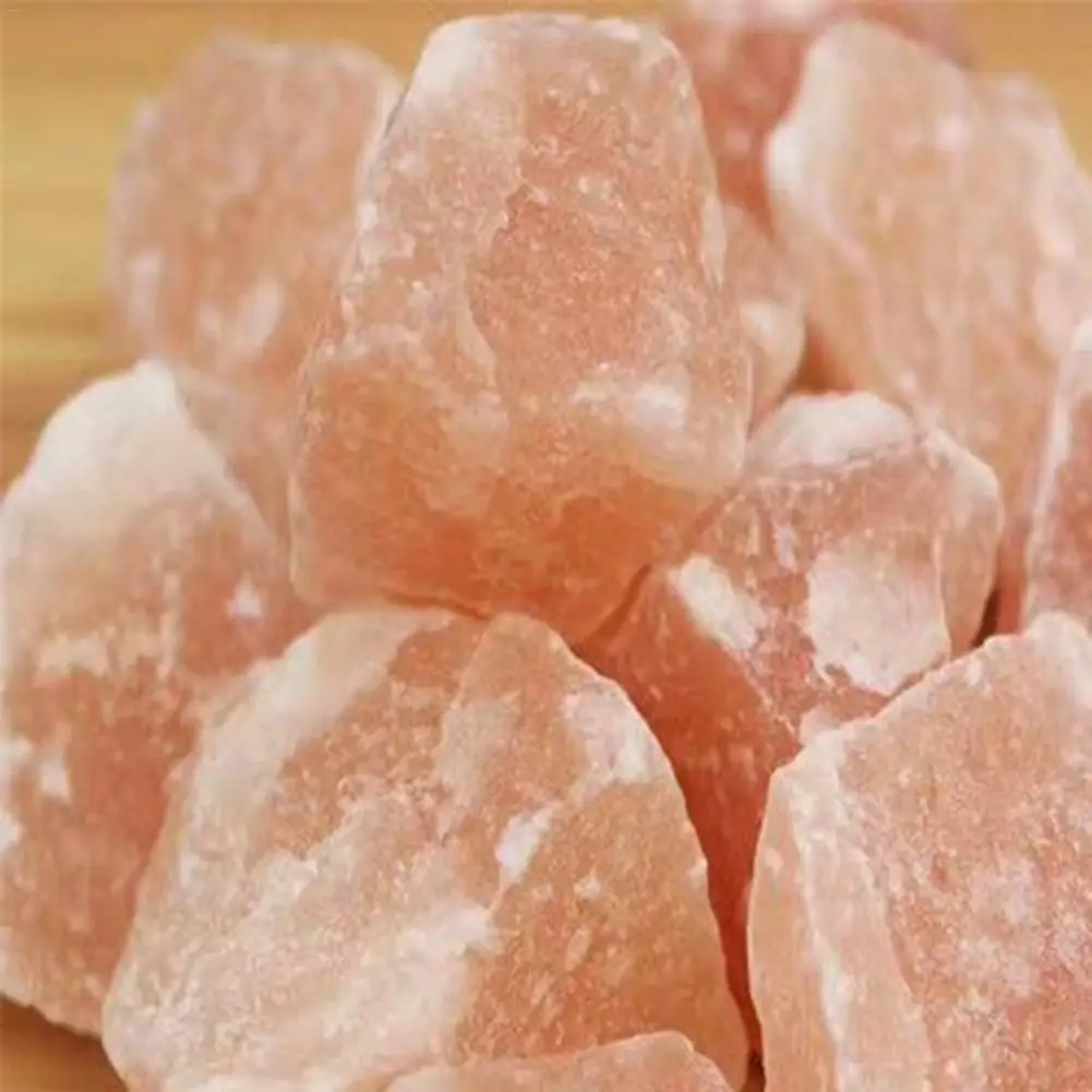 1 кг аутентичная чисто розовая Гималайская каменная соль Кусочки Камня мешок 2-4 см 3-6 см подходит для барбекю, приготовления пищи, паровой комнаты