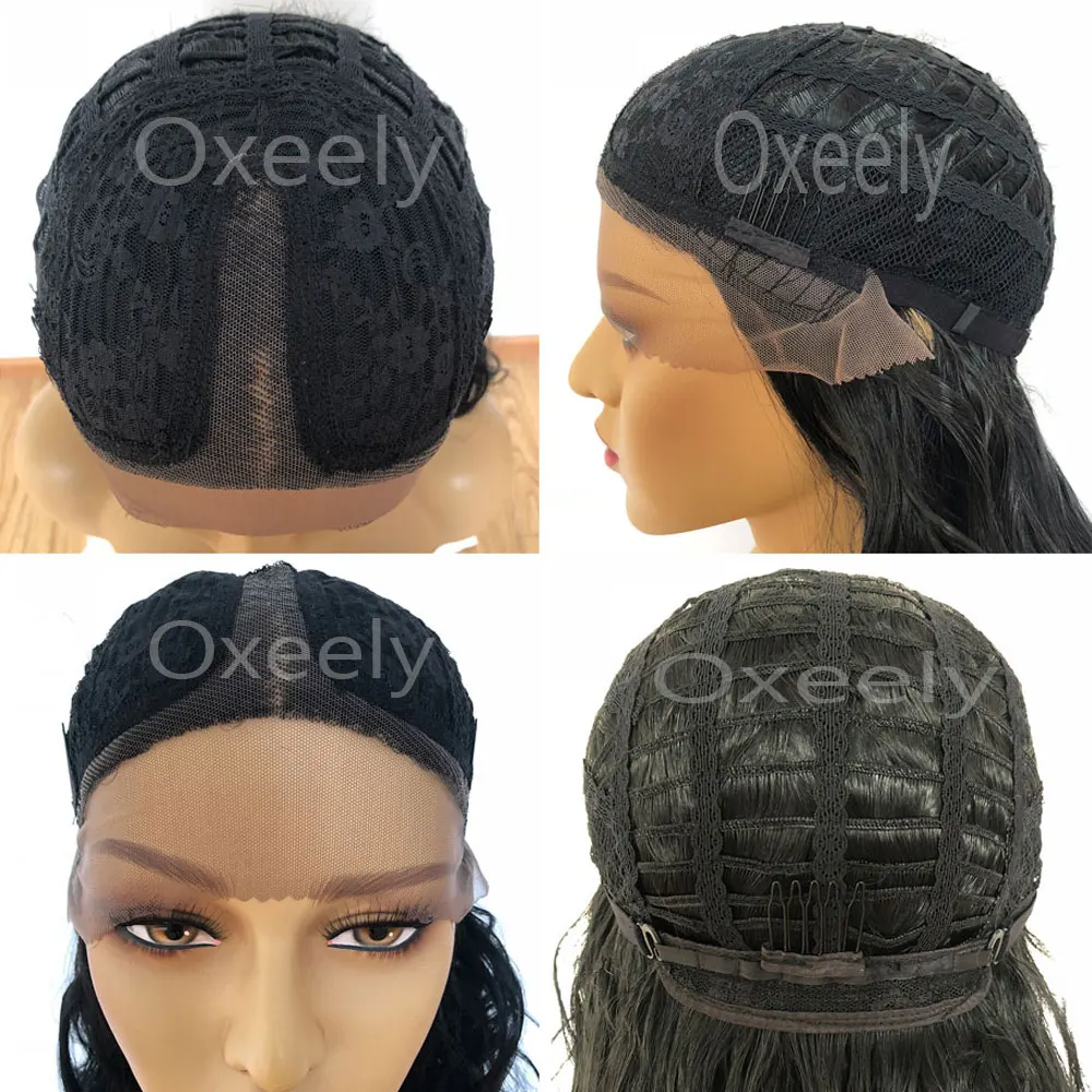 Oxeely Bob синтетические парики на шнурках спереди короткие светлые цвета волосы прямые Омбре парик для женщин Термостойкое волокно