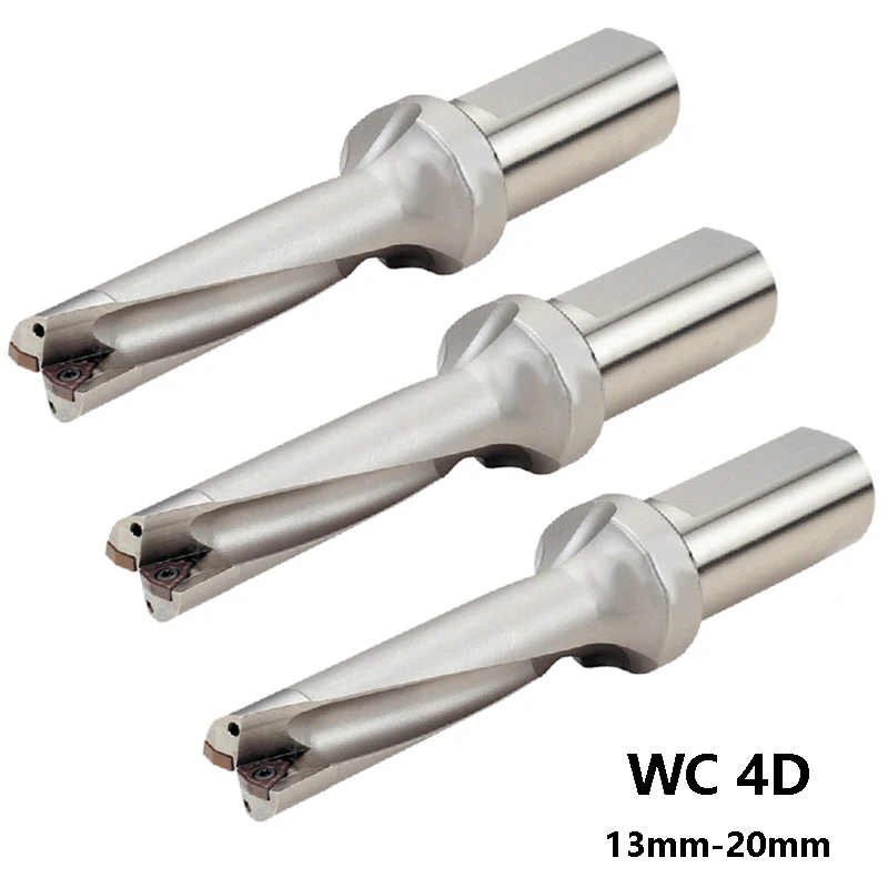 BEYOND U Drill 4D WC C25 13 14 15 16 17 18 19 20mm Indexable Insert Bit Tool Lathe Metal Drilling Tools for WCMT Inserts | Инструменты