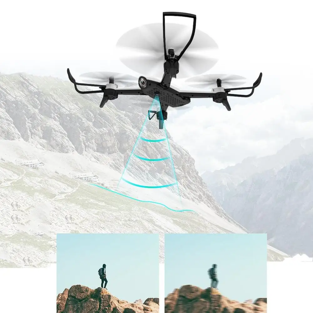 Двойная камера SG106 RC Drone 720P HD камера 2,4G FPV WiFi широкоугольная камера гравитационное зондирование передача в реальном времени