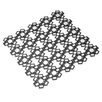 

CLAITE 25 PCS High Power 20MM RGB PCB Board Heat Sink Aluminum Base Plate For 1W 3W 5W Single LED Bead