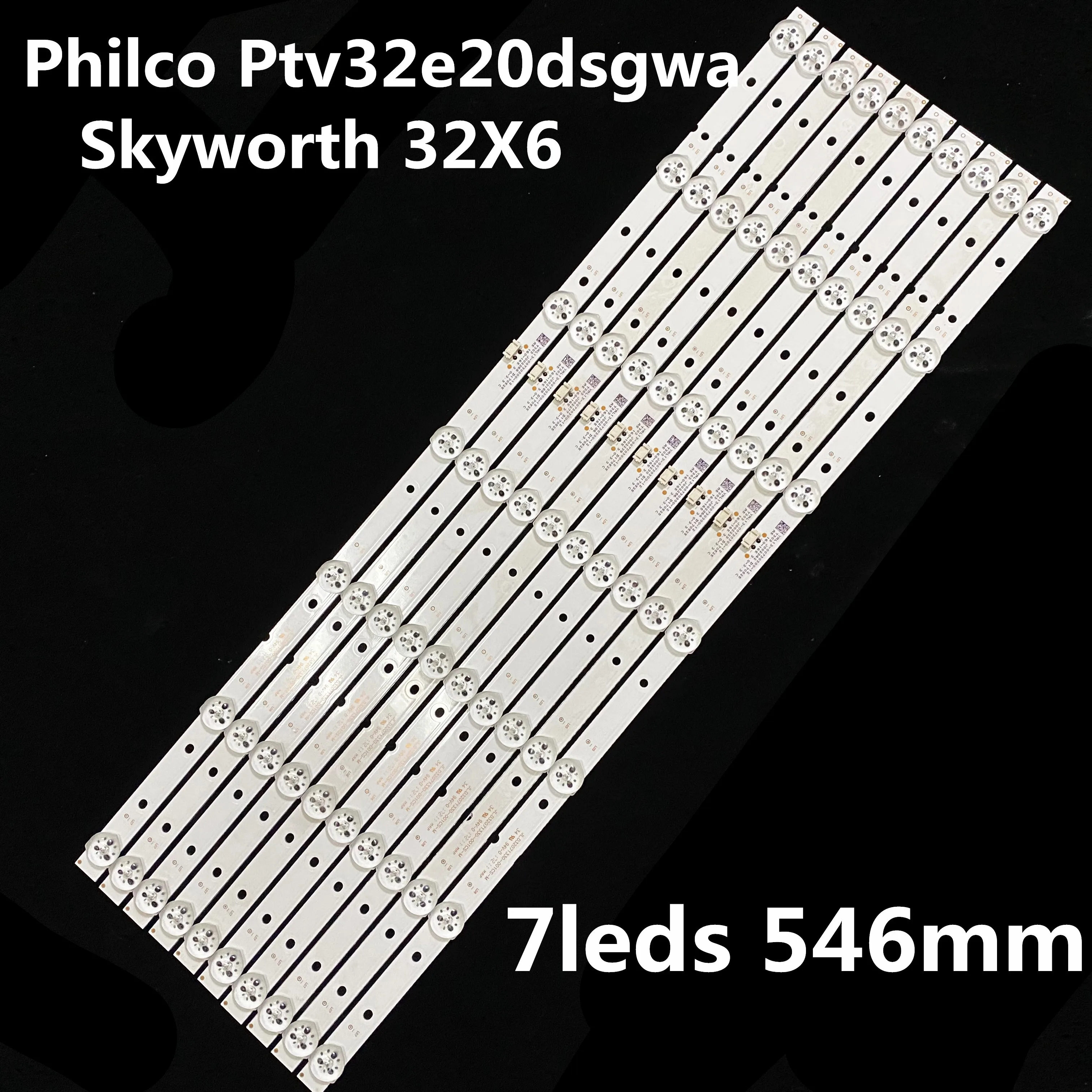 Светодиодный фонарь для 32-дюймового телевизора Philco Ptv32e20dsgwa Skyworth 32X6 Jl.d32071330-001cs-m 1