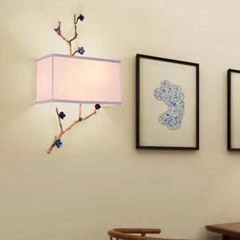 

Modern Brief Nordic Wall Lamp 220V Metal LED Wandlamp for Bedroom Dining Room Foyer Study American Style Loft Decor Wall Lights