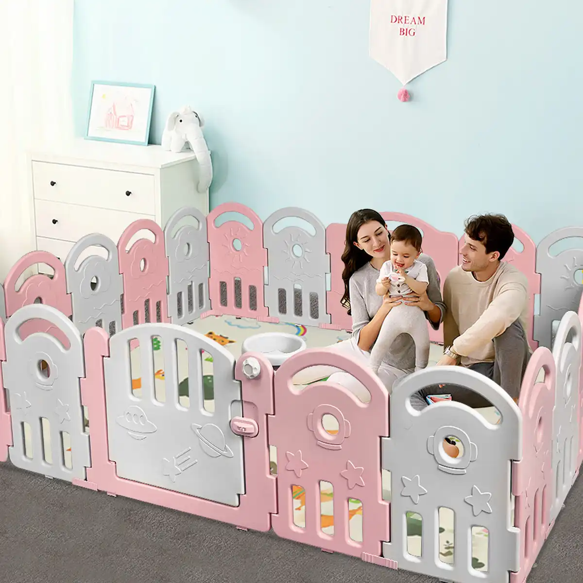 20 panel baby playpen