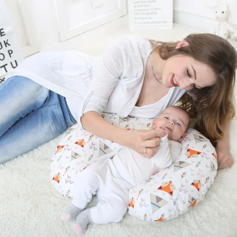 

Elastic Nursing Pillow And Positioner Multifunctional Baby Infant U-shaped Pillow Breastfeeding Toddler Accessories