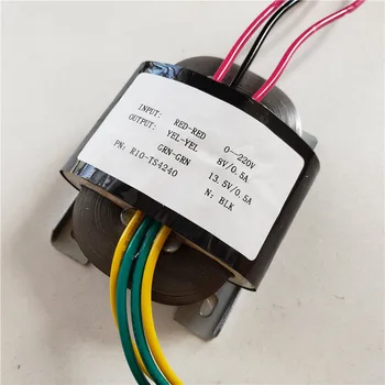 

8V 0.15A 13.5V 0.5A R Core Transformer 8VA R10 custom transformer 220V copper shield output for Power Pre-amplifier