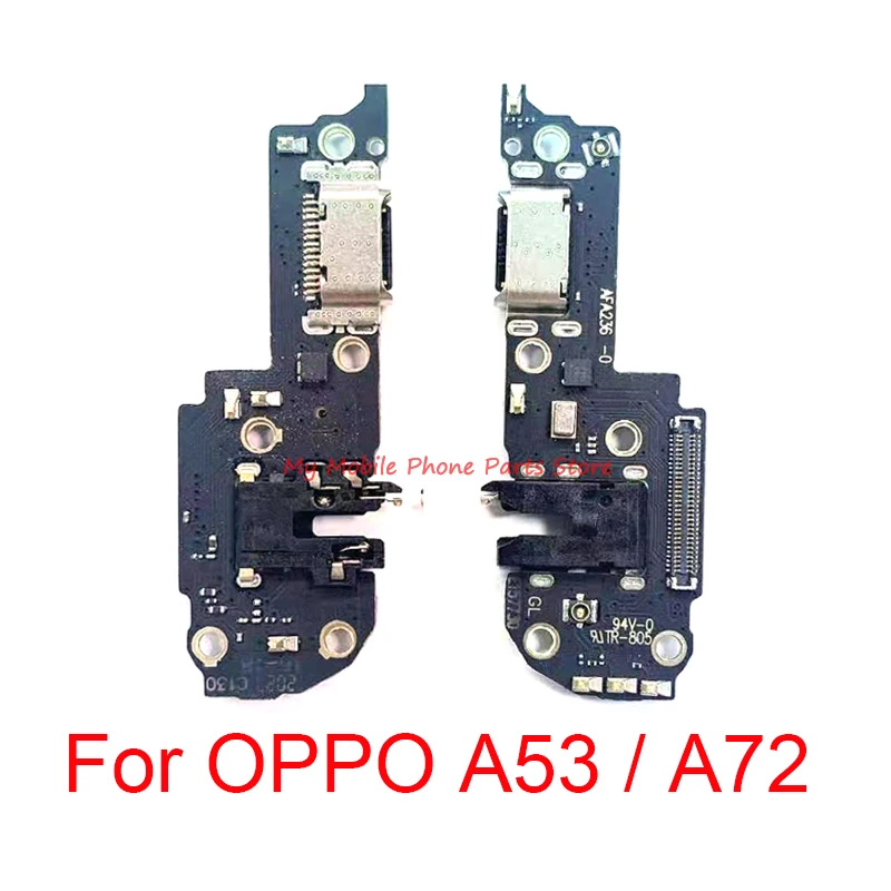 

High Quality USB Charging Dock Port Board Microphone Plug Jack Flex Cable For OPPO A53 / A72 5G Headphnoe Jack Charge Flex Cable