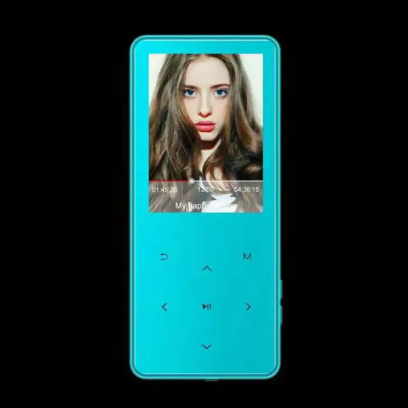 Портативный Bluetooth MP3 2,4 дюймов 2.5D сенсорный экран 8 Гб 16 Гб памяти APE FLAC WAV электронная книга Loseless Музыка Видео MP 4 музыкальный плеер