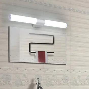 

Acrylic Led Mirror Light Mirror Headlights Wall Light Dressing Table Bathroom Lighting Luminous Makeup Vanity Waterproof