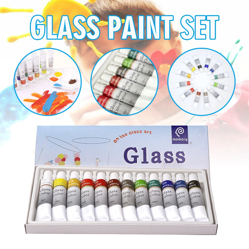 Glass Paint Set