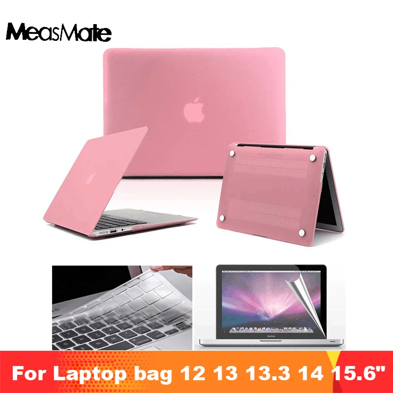 Матовый ноутбук для Macbook Air Pro с Retina Touch Bar 12 13 15 6 дюймов матовая поверхность Жесткий